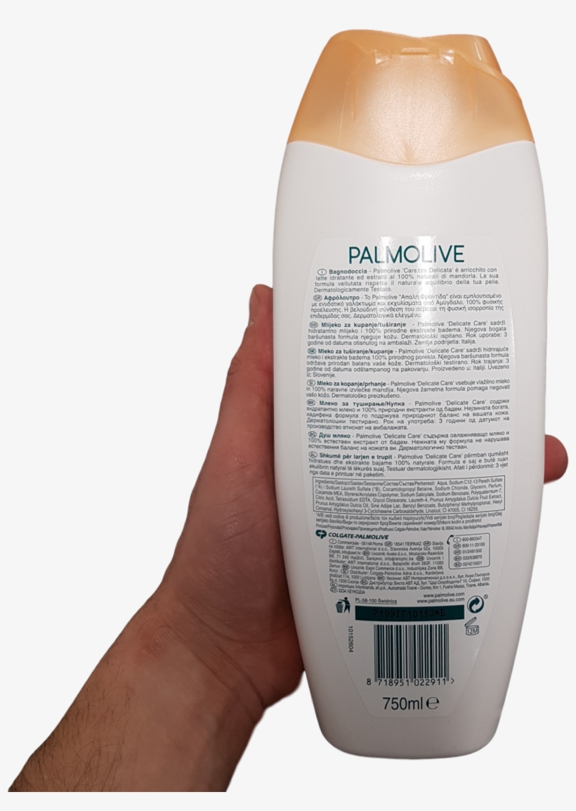 Palmolive Body Wash Ml 650 Ml 100 Sensitive Skin - Palmolive, transparent png #6094190