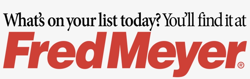Fred Meyer Logo Png Transparent - Fred Meyer Logo, transparent png #6094329