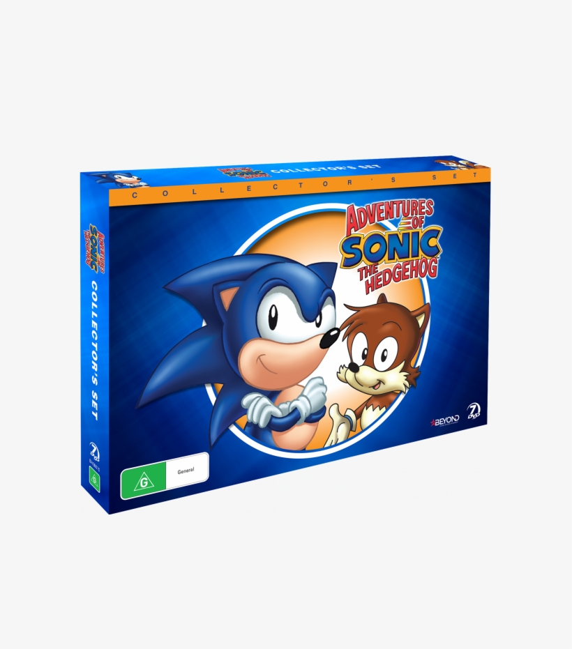 Sonic The Hedgehog Collector's Set - Adventures Of Sonic The Hedgehog Collector's Set (limited, transparent png #6094975