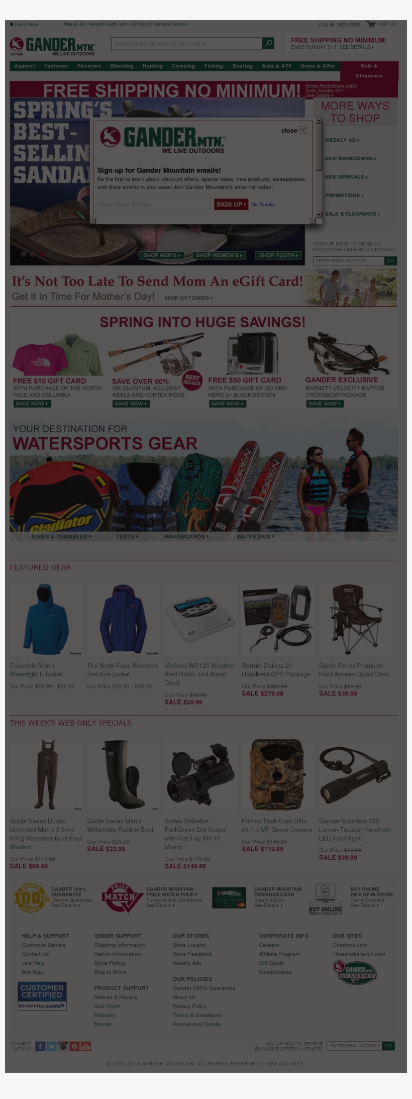 Gander Mountain Competitors, Revenue And Employees - Gander Mountain, transparent png #6095020