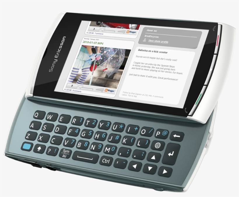 The Sony Ericsson Vivaz Pro Offers 75 Mb Of Internal - Sony Ericsson Vivaz Pro, transparent png #6095997