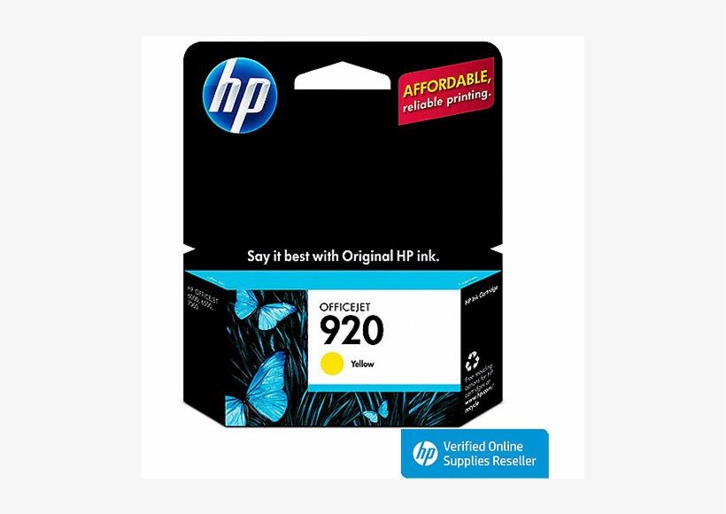 Auction - Hp 920 Black Cartridge, transparent png #6096097