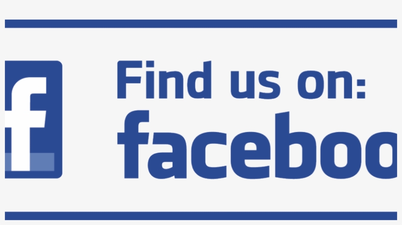 Were On Facebook Find Us On Facebook Vector Free