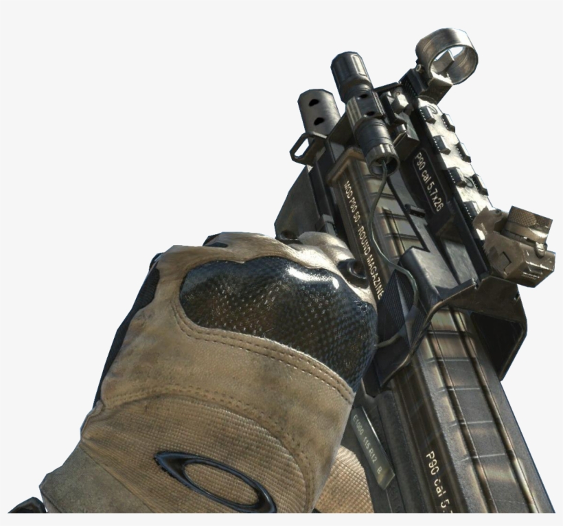 P90 Cocking Mw3, transparent png #6096632