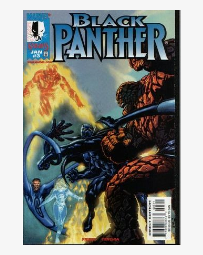 Купете Comics 1999-01 Black Panther - Black Panther, transparent png #6096938