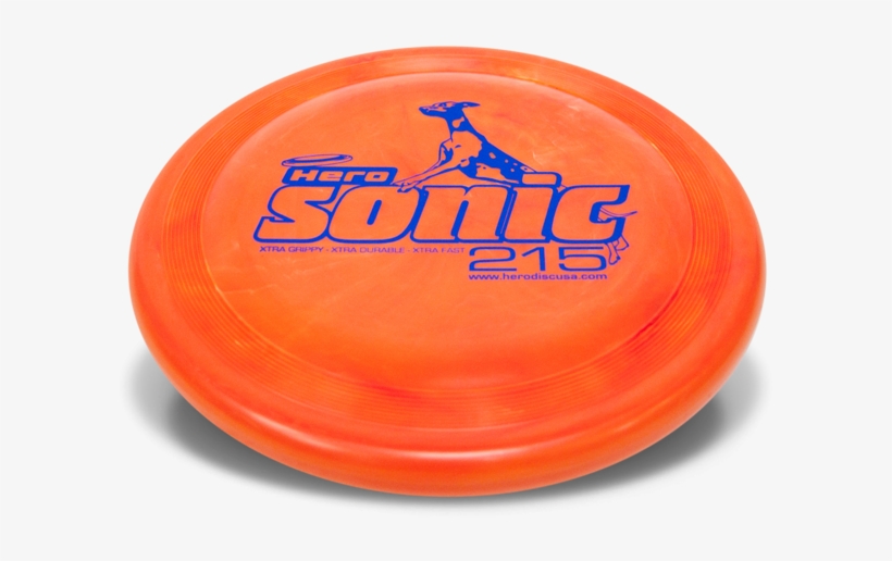 More Views - Frisbee Sonic Xtra 215 - Hero Disc Usa - Bleu - 21,5, transparent png #6097118