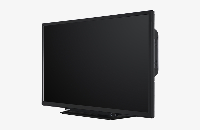24" Toshiba Hd Ready Dvd Tv Perspective-2, transparent png #6098449