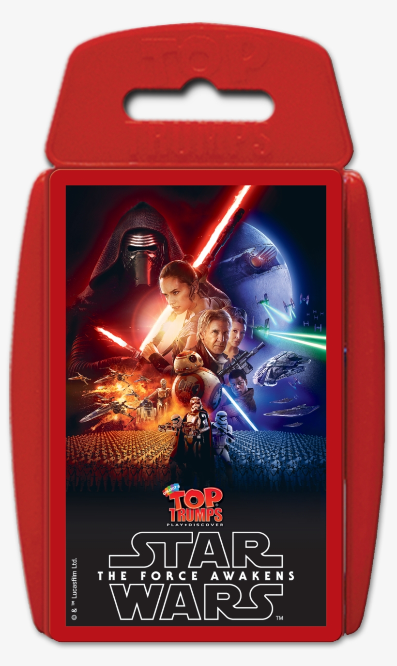 Star Wars The Force Awakens Top Trumps - High Resolution Star Wars Force Awakens Poster, transparent png #6098664