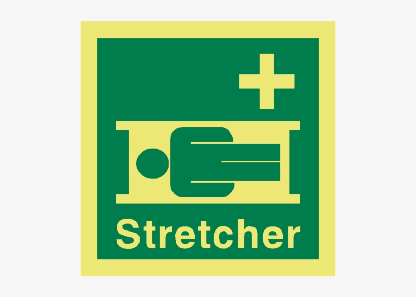 Stretcher Imo Safety Sign - Safety Signs On Board Ship, transparent png #6098899