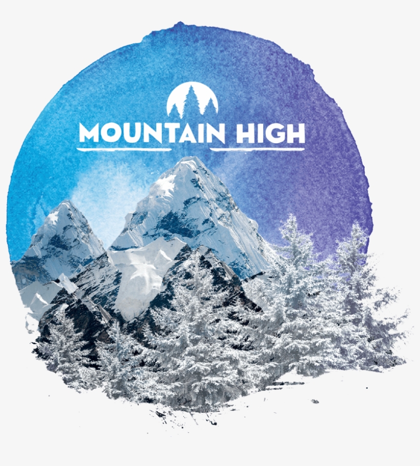 Mountain High Logo - Snow, transparent png #6099834