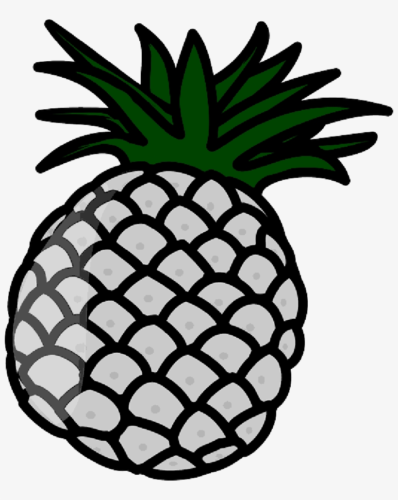Mb Image/png - Pineapple Fruit Clipart, transparent png #610489