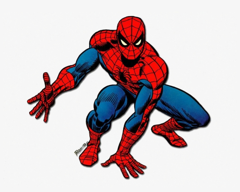 Spider-man Png Free Download - Spiderman Comic Png, transparent png #611148