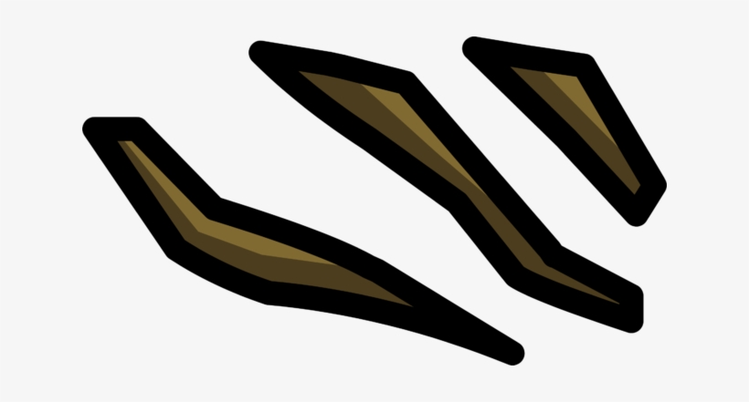 Claw Marks Sprite 004 - Claw, transparent png #611192