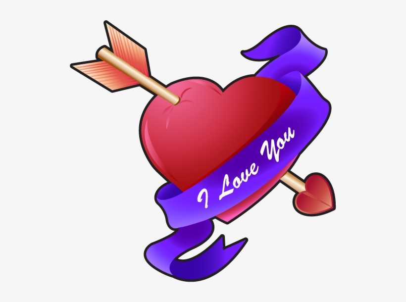 Free Clip Art - Love You So Much, transparent png #611276