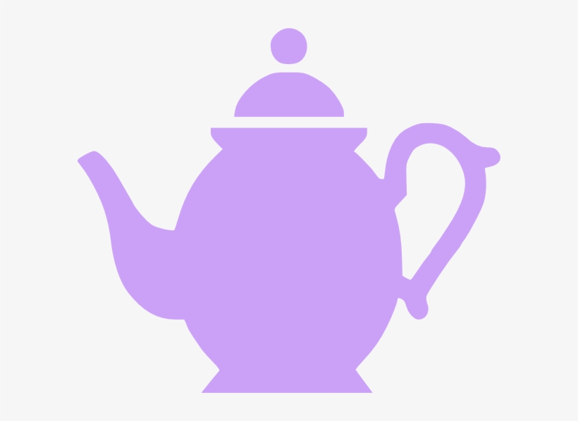 Teapot Clip Art At Clker - Purple Teapots Clip Art, transparent png #611416