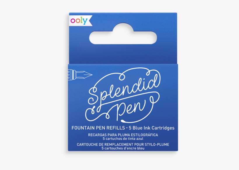 Splendid Fountain Pen Ink Refills - International Arrivals Handwritting Fountain Pen (132-075), transparent png #611582