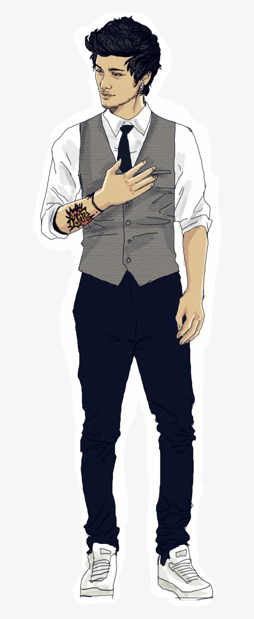 Requests One Direction Fan Art Ziam Fan Art Zayn Malik - Zayn Malik Fan Art, transparent png #611671