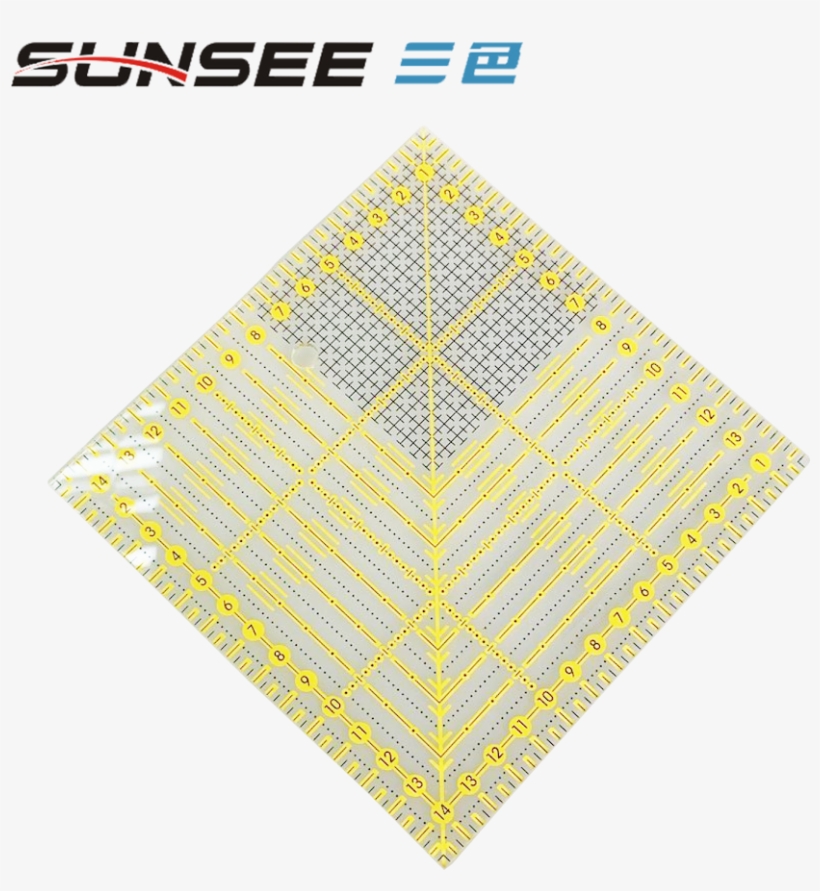 China Mini Ruler, China Mini Ruler Manufacturers And - Triangle, transparent png #611734