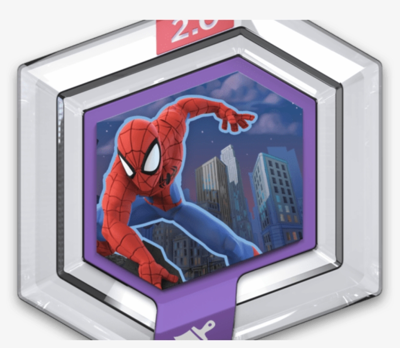 Spider Man Swings Into Disney Infinity Player Attack - Disney Infinity Power Disc A Small World, transparent png #611771