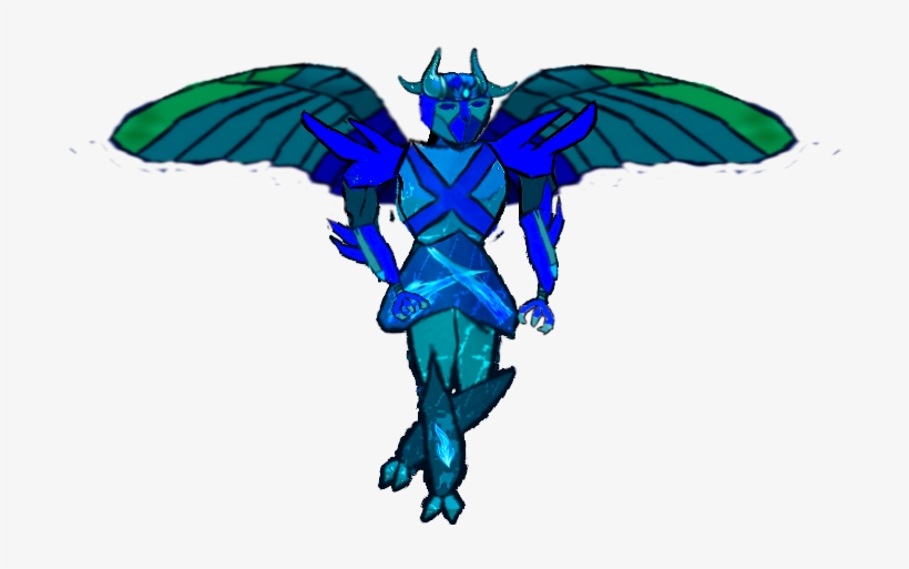 Blue Flare- Human Mode - Illustration, transparent png #611857