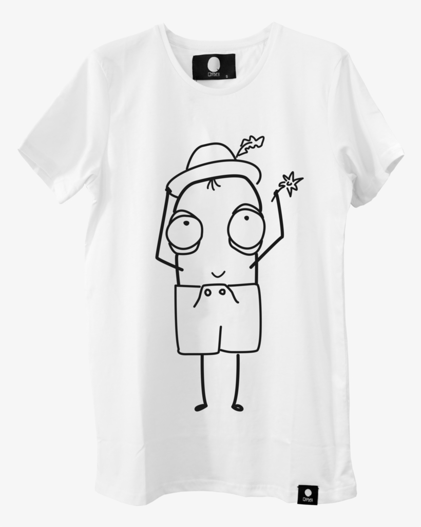 Awesome Hans T-shirt Design By Quipster - White Tee Shirt Design, transparent png #612066