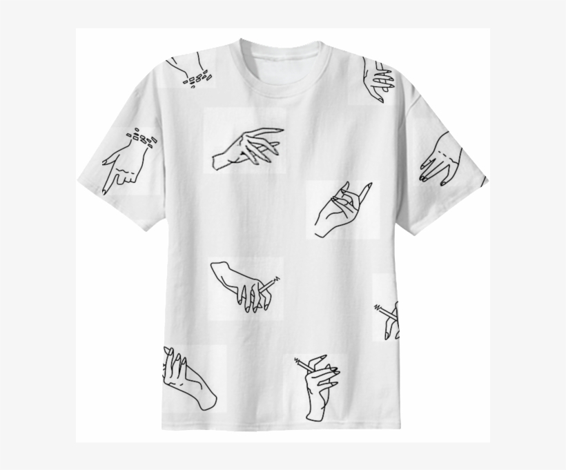 Harry Styles Inspired Hand Shirt $38 - T-shirt, transparent png #612226