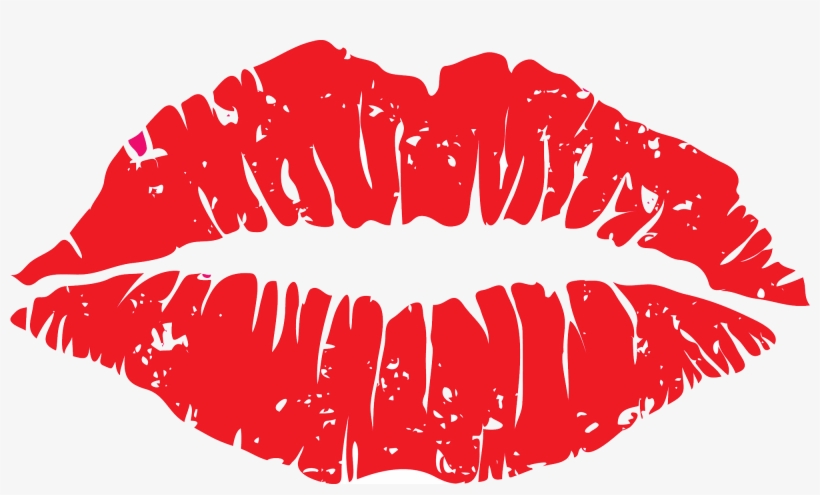 Red X Mark Transparent Background - Kiss Emoji Transparent Background, transparent png #612423