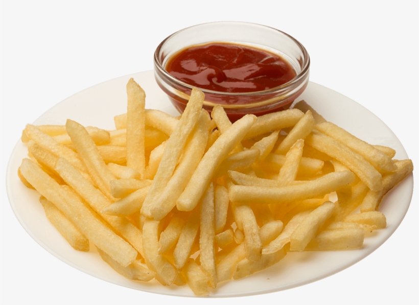 Mcdonald S French Street - French Fries With Ketchup Png, transparent png #612443
