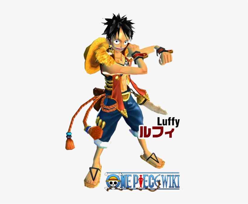 One Piece Luffy By Bada - One Piece Unlimited Cruise Costumes, transparent png #612536