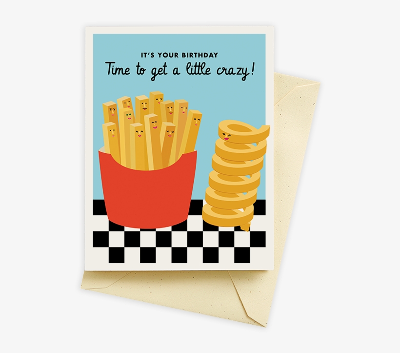 Curly Fry Card - Cartoon Curly Fry, transparent png #612702