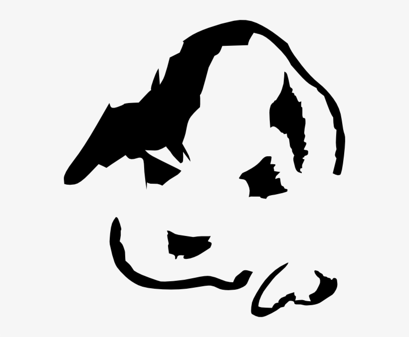 Puppy Face Lineart Svg Clip Arts 564 X 597 Px, transparent png #612786
