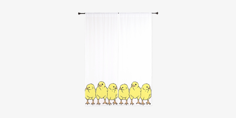 Learn More Details About Baby Chick Border Curtains - Me & My Peeps Throw Blanket, transparent png #613179