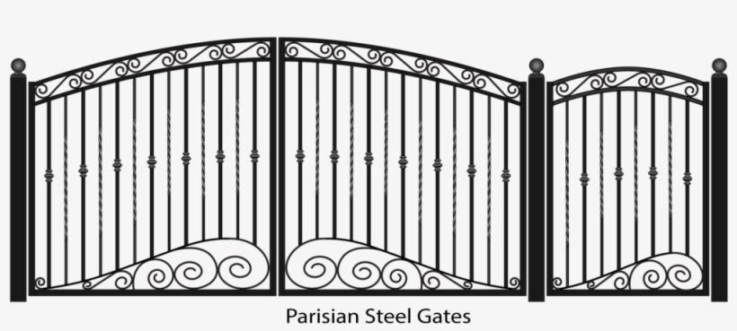 Fancy Gate Png Clipart - Gate, transparent png #613210