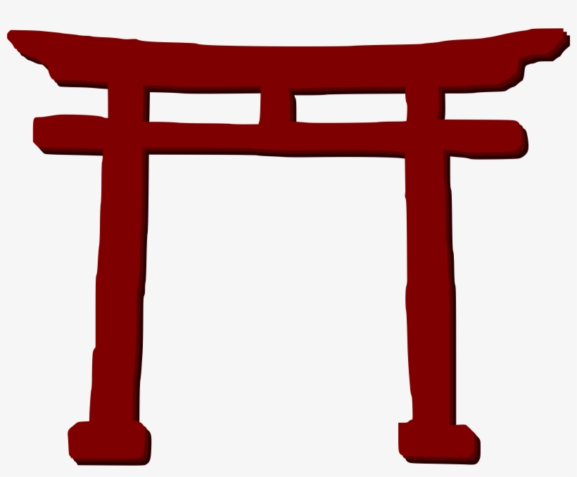 Torii Gate Free Download Png - Japanese Gate Clipart, transparent png #613427