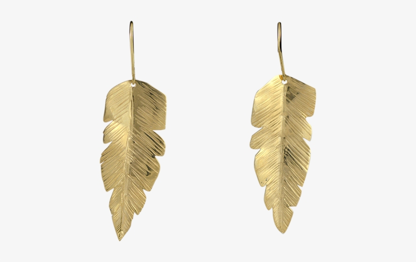 Original Banana Leaf Earrings, transparent png #613456