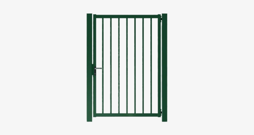 Garden Gate - Portillon De Jardin Vert, transparent png #613900