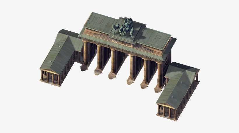 Brandenburg Gate - Simcity Brandenburg Gate, transparent png #613978