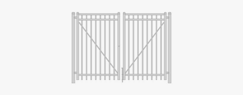 Steel Double Basic Flat Gate - François Rude Square, transparent png #614125