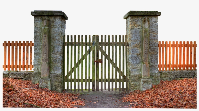 Collection Of Stone Fence Cliparts - Fence, transparent png #614196
