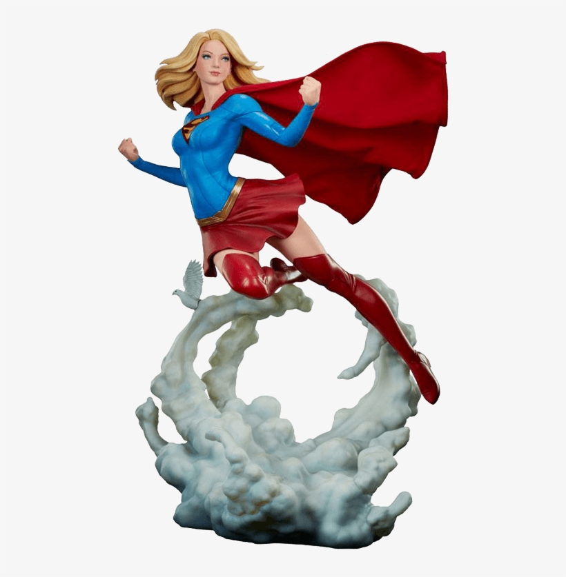 Supergirl - Supergirl Premium Format Figure By Sideshow Collectibles, transparent png #614768