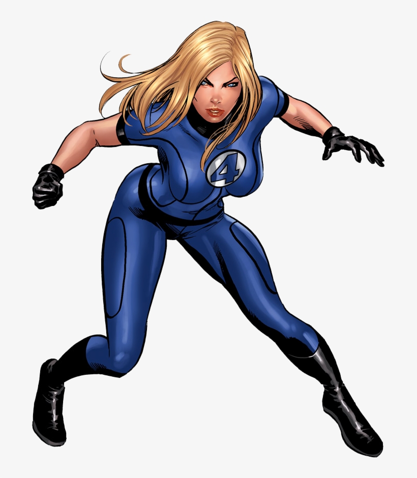 Invisible Woman Clipart Catwoman - Invisible Woman Hd Comics, transparent png #614816