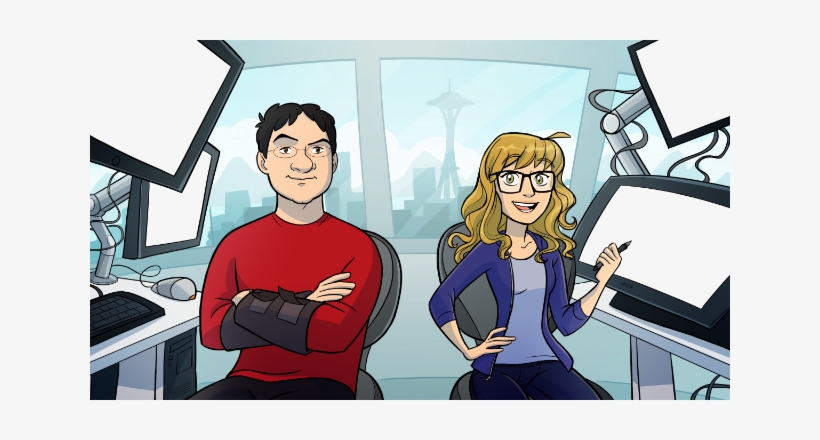 Below Are A Handful Of The Illustrations From The Site - Cartoon, transparent png #614947