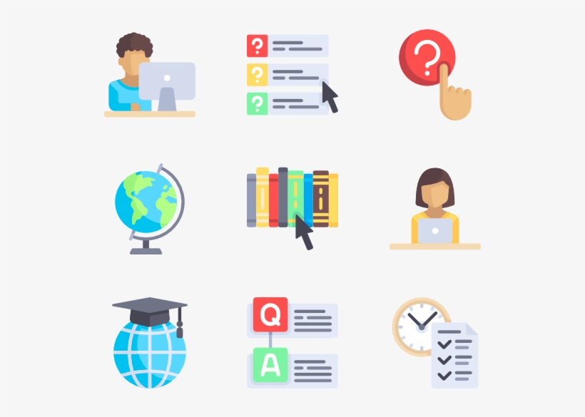 E-learning 100 Icons - E Learning Icons Free, transparent png #614965