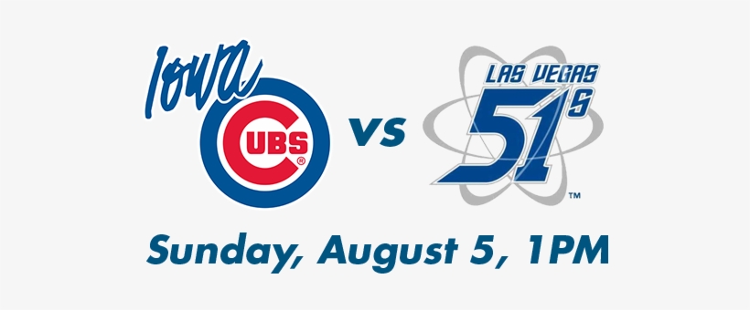 Iowa Cubs Vs - Chicago Cubs, transparent png #615119