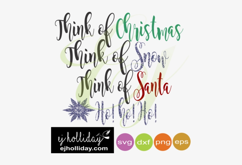 Think Of Christmas Think Of Snow - Goldkurven Danken Ihnen Hochzeit Postkarte, transparent png #615144