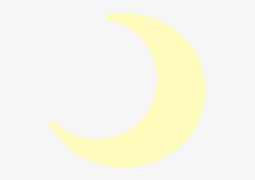 Kawaii Transparent - Moon Pastel Png, transparent png #615411