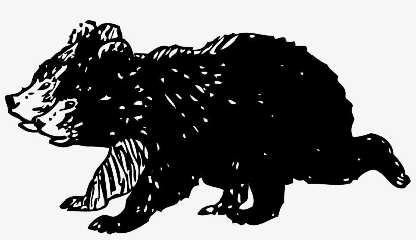 This Free Clipart Png Design Of Black Bear Cubs, transparent png #615626