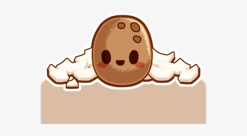 Clip Library Stock Coconut Transparent Kawaii - Cute Coconut Transparent, transparent png #615807