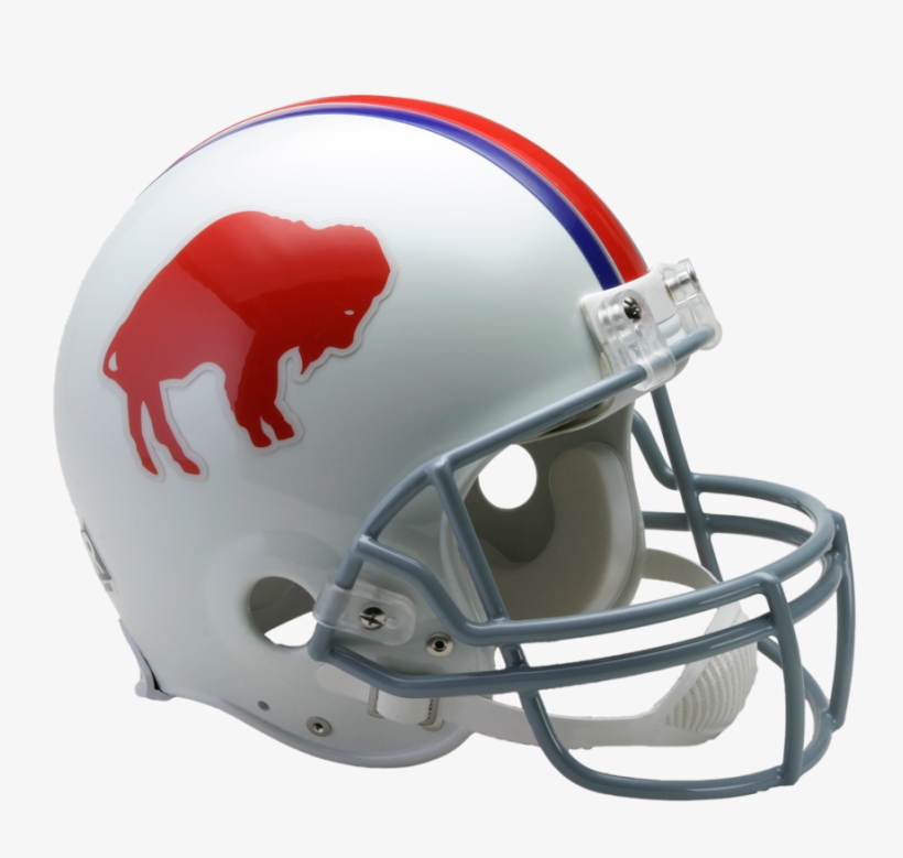 Buffalo Bills Vsr4 Authentic Throwback Helmet - Football Helmet, transparent png #616127