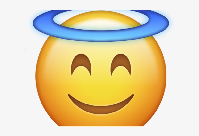 Halo Angel - Transparent Background Angel Emoji, transparent png #616230